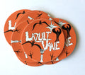 Orange Dark Gods sticker